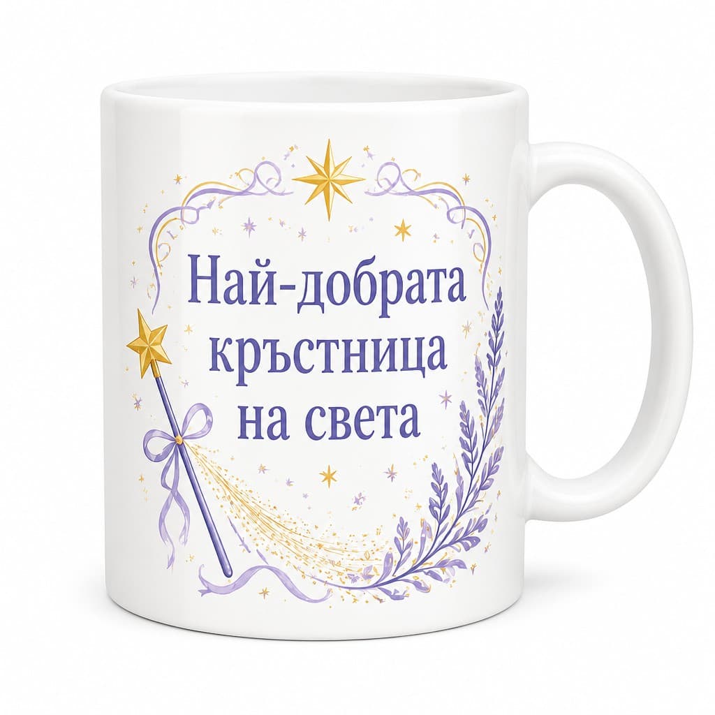Чаша за кръстница: Най-добрата кръстница на света
